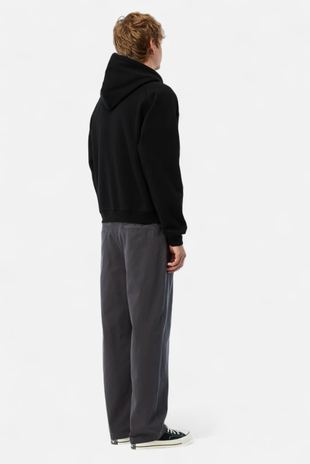 Cursive Small Logo Zip Hoodie - Image 3