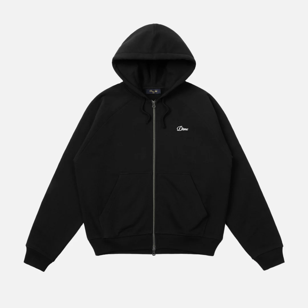 Cursive Small Logo Zip Hoodie - Image 5