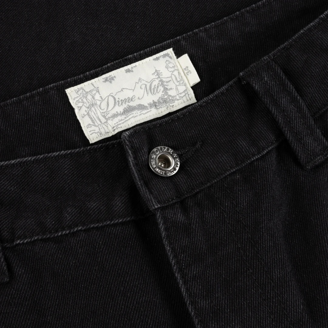 Relaxed Denim Pants - Image 5