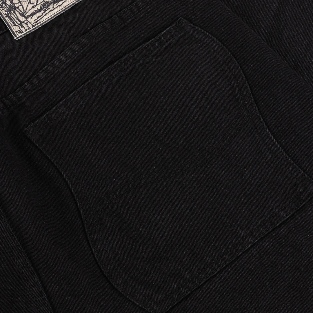 Relaxed Denim Pants - Image 7