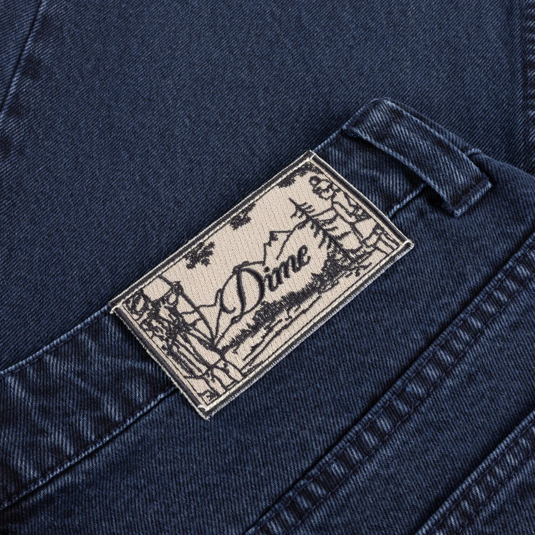 Relaxed Denim Pants - Image 6