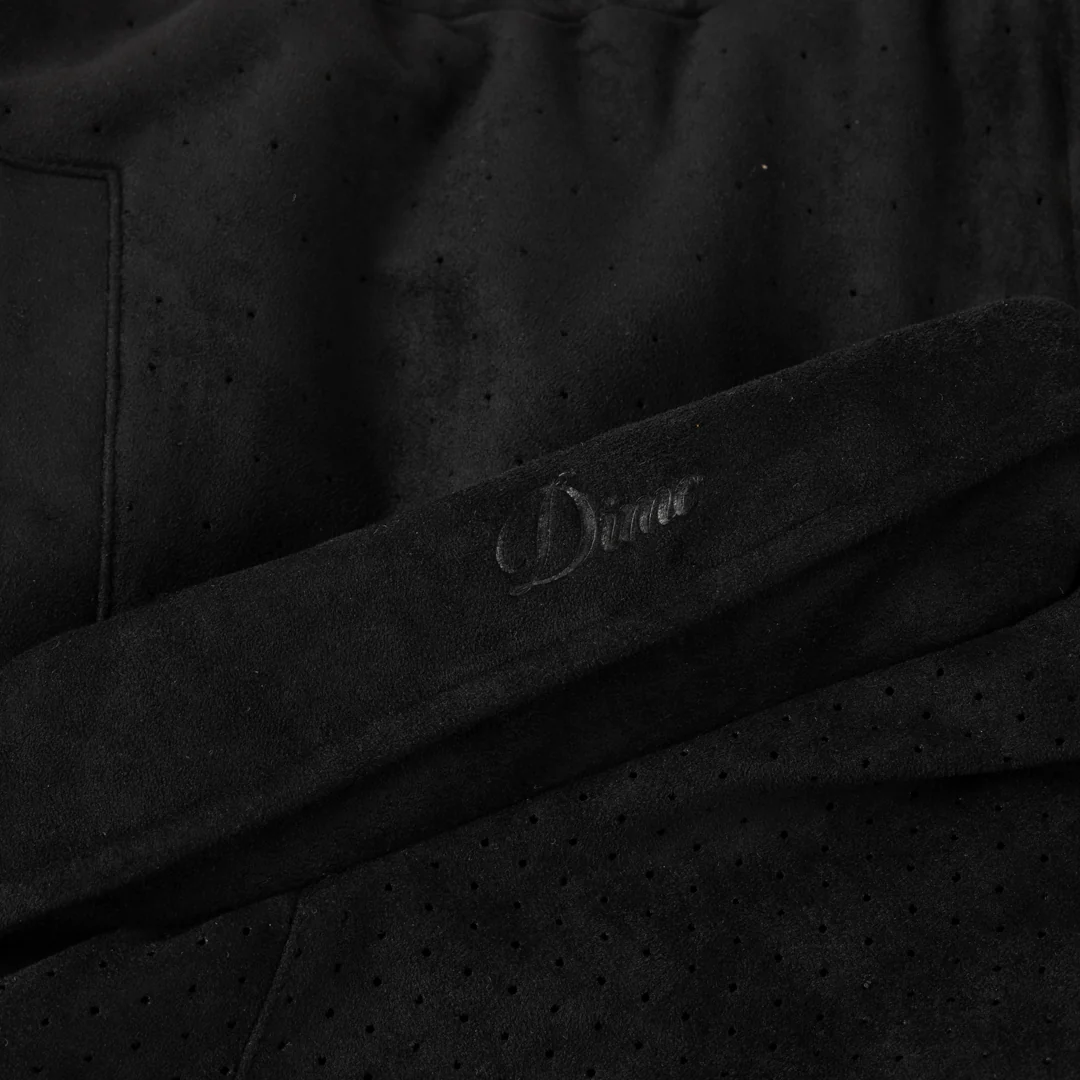 Perforated Faux Suede Jacket - Image 9