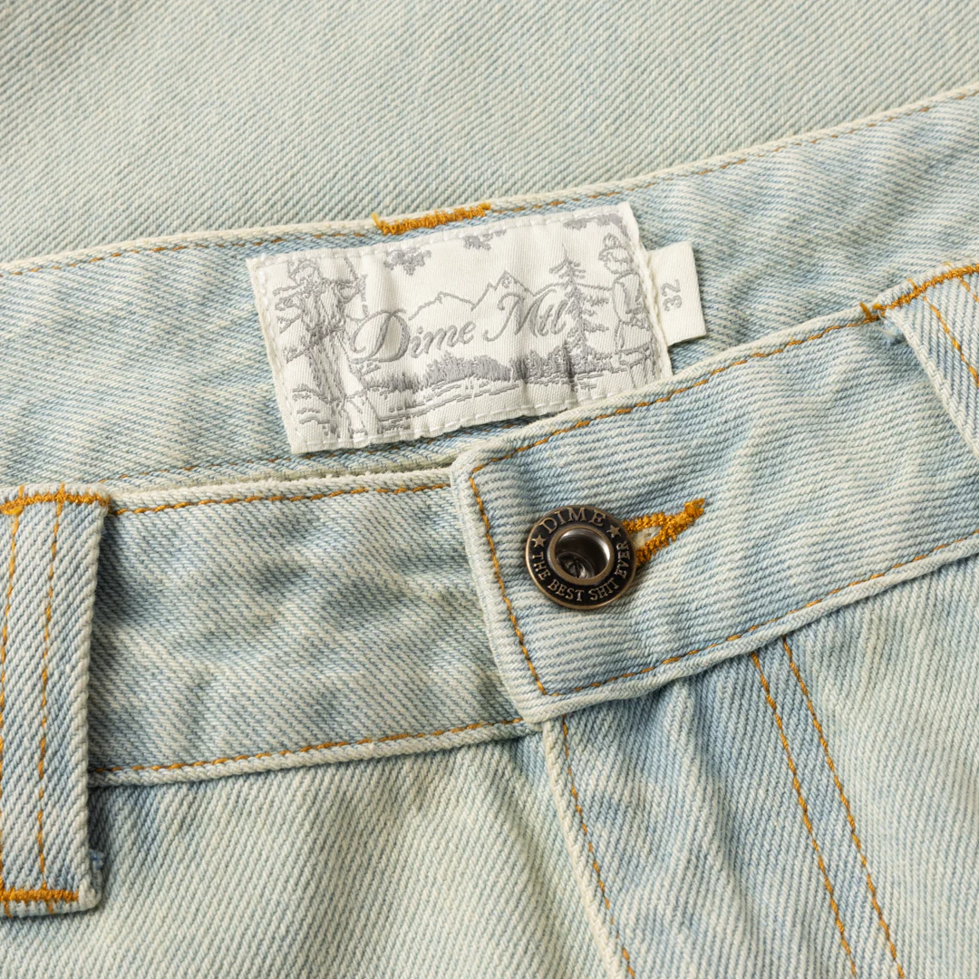 Relaxed Denim Pants - Image 5