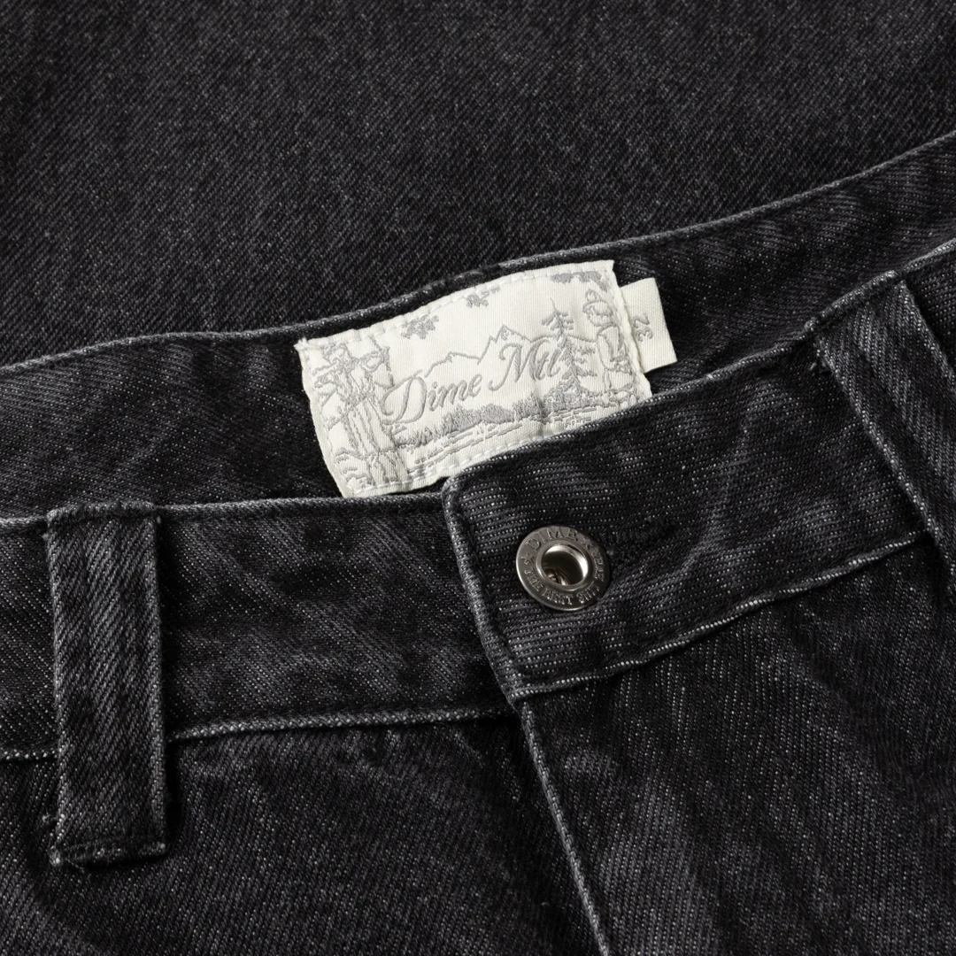 Relaxed Denim Pants - Image 5