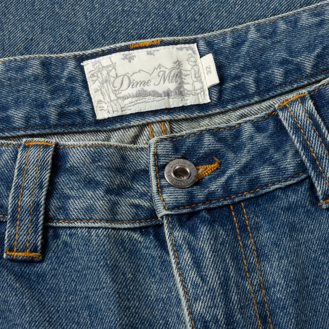 Relaxed Denim Pants - Image 5