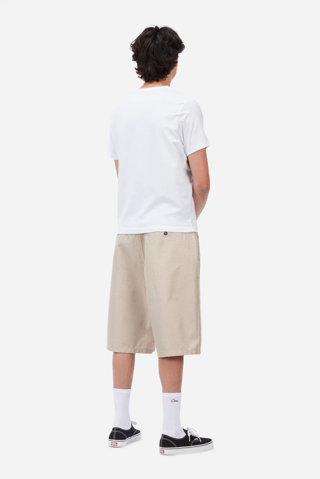 Baggy Houndstooth Shorts - Image 3