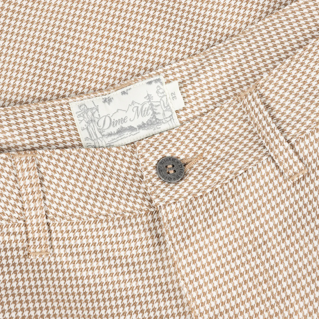 Baggy Houndstooth Shorts - Image 5