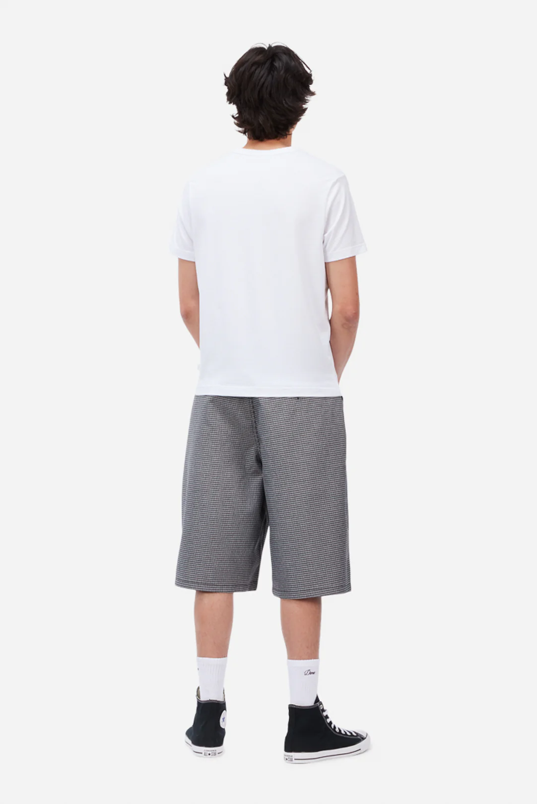 Baggy Houndstooth Shorts - Image 3