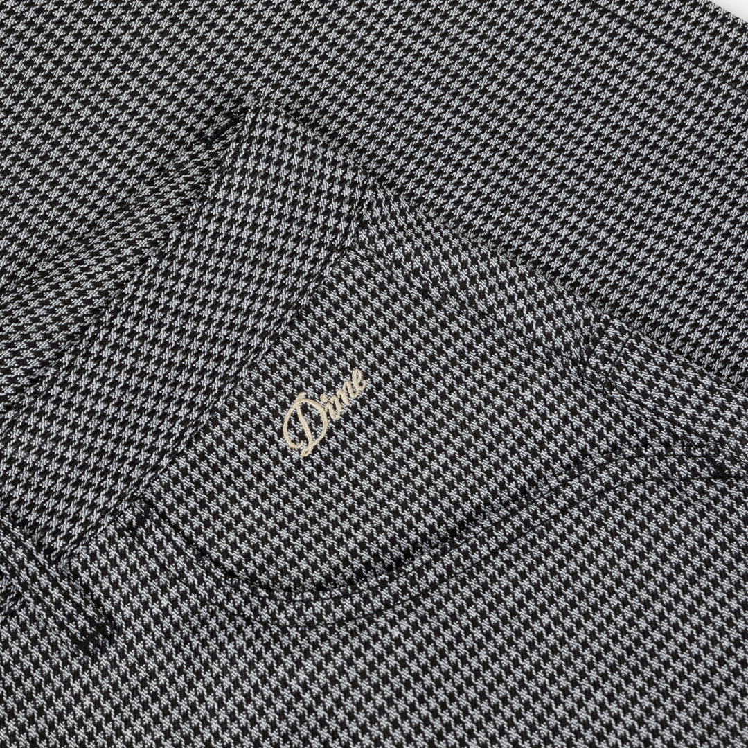 Baggy Houndstooth Shorts - Image 4