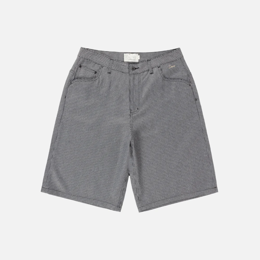 Baggy Houndstooth Shorts - Image 8