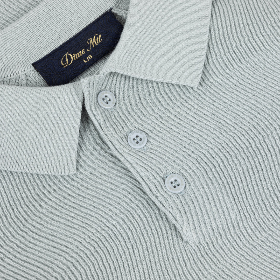 Cable Knit Polo - Image 5