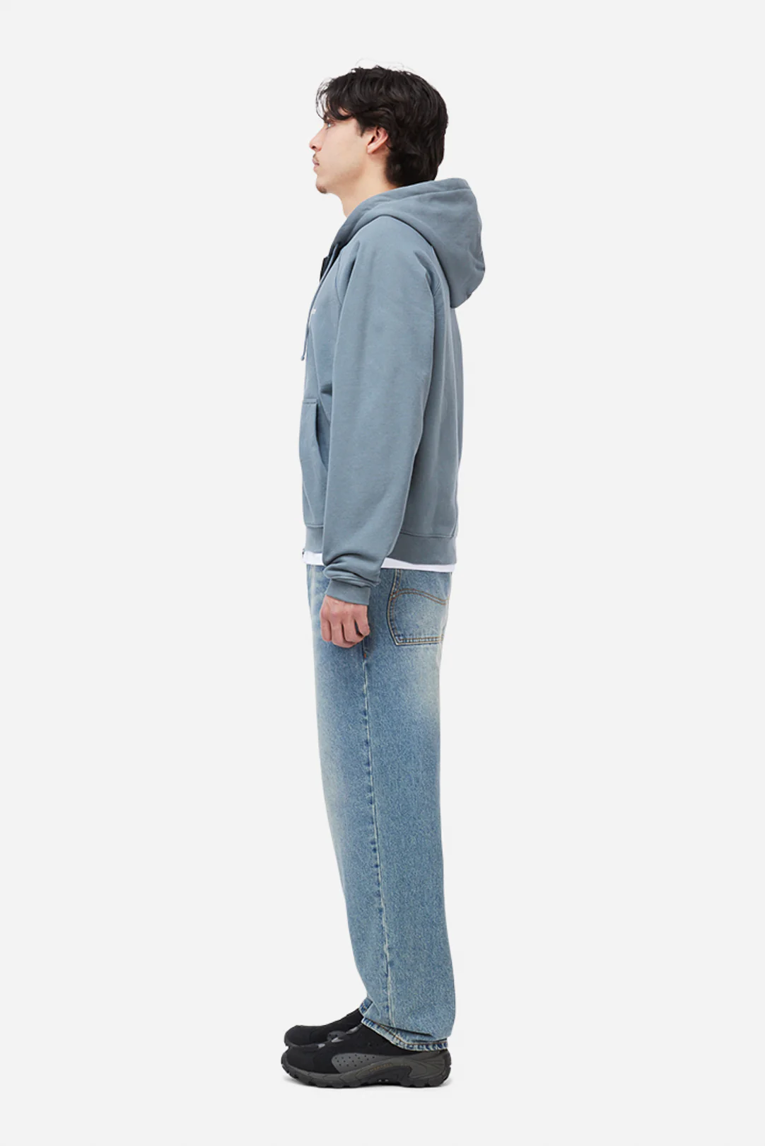 Classic Small Logo Zip Hoodie - Image 2