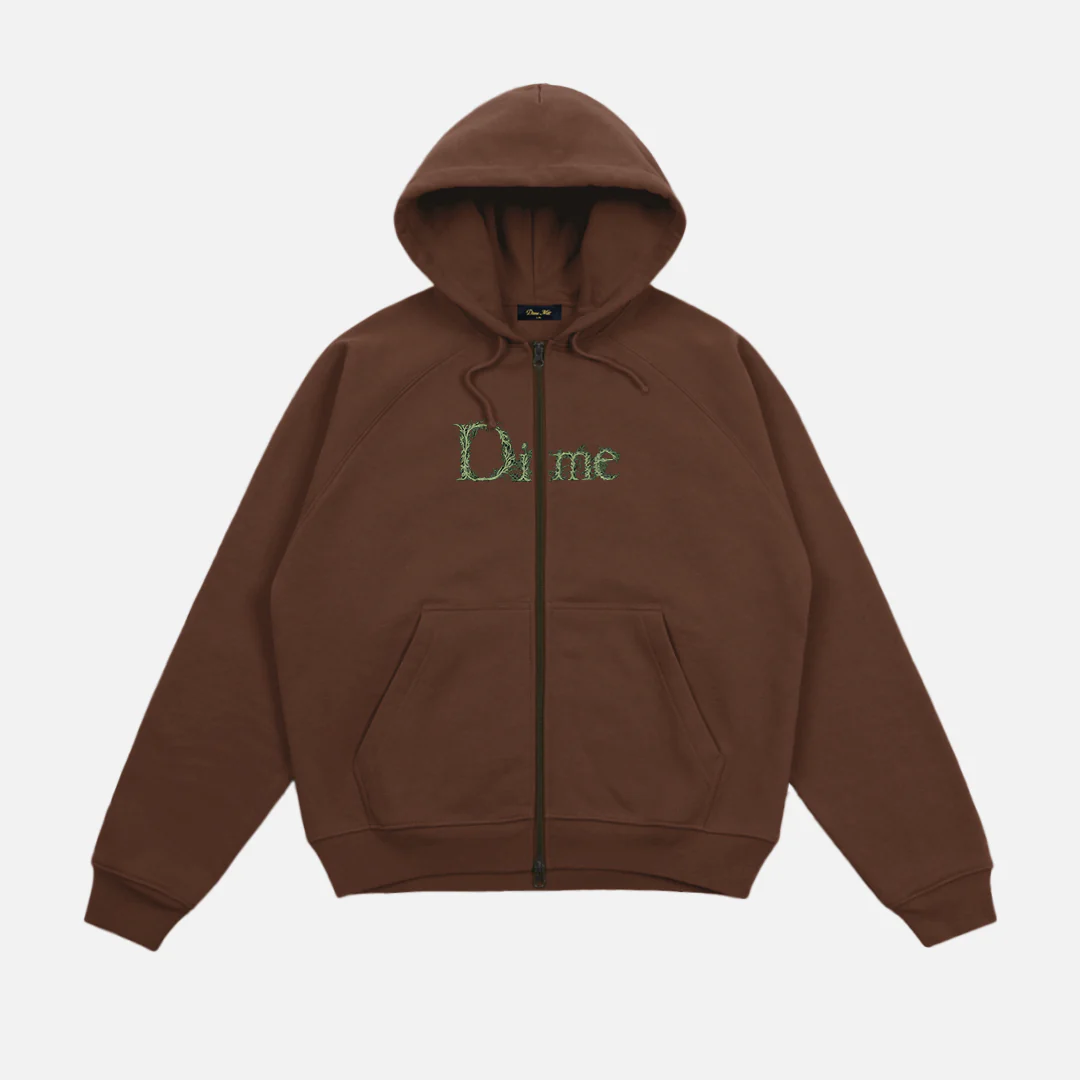 Classic Veins Zip Hoodie