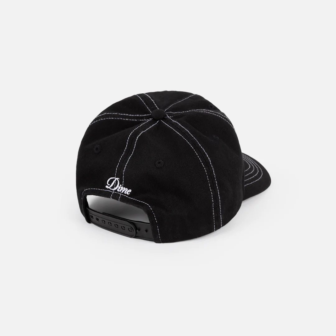 Cursive Denim Worker Cap - Image 5