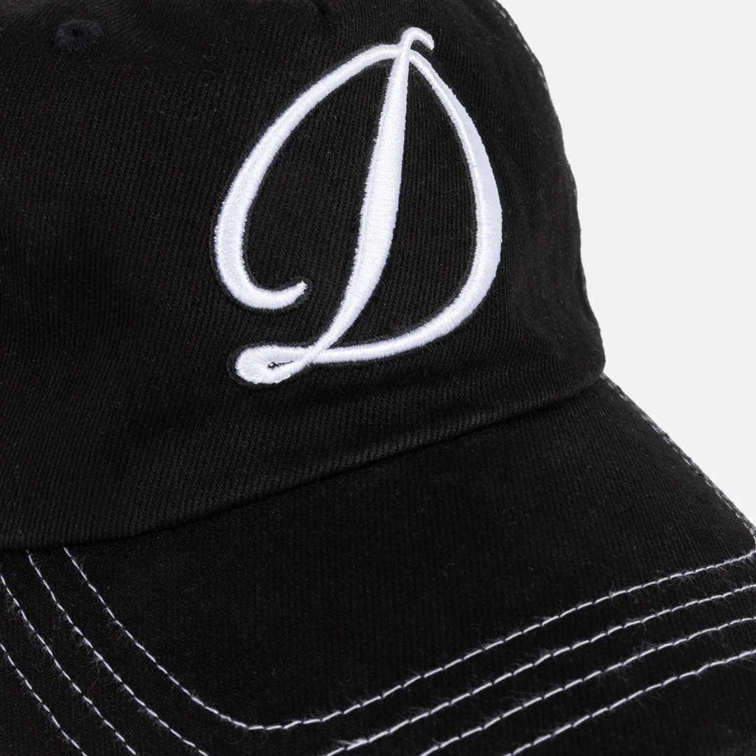 Cursive Denim Worker Cap - Image 6