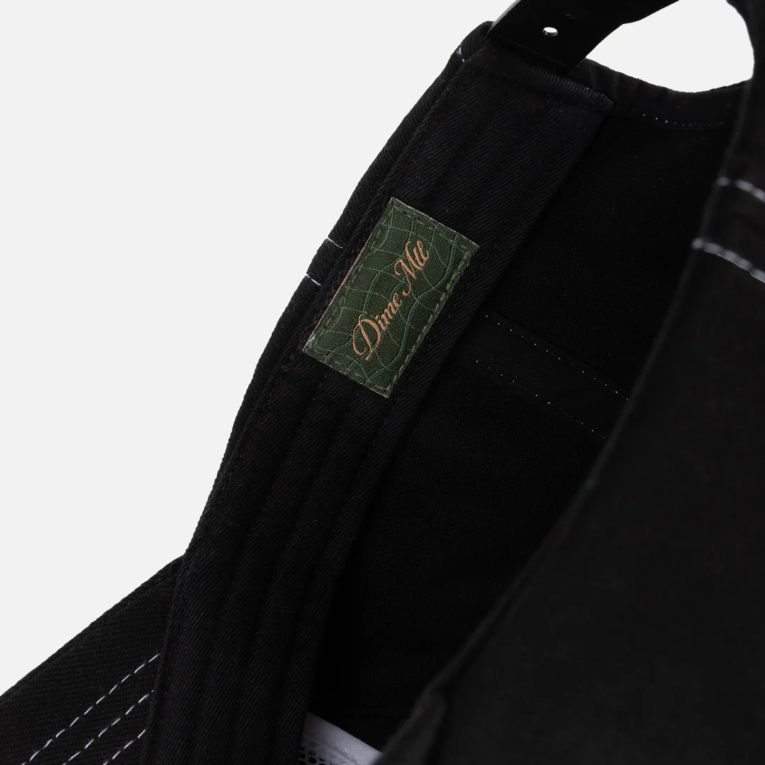Cursive Denim Worker Cap - Image 8
