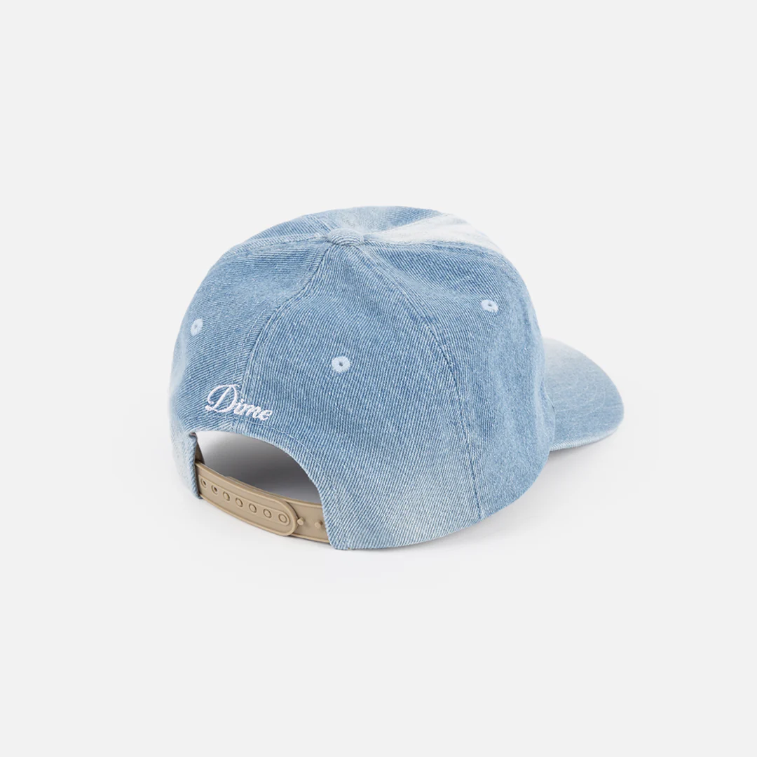 Cursive Denim Worker Cap - Image 5