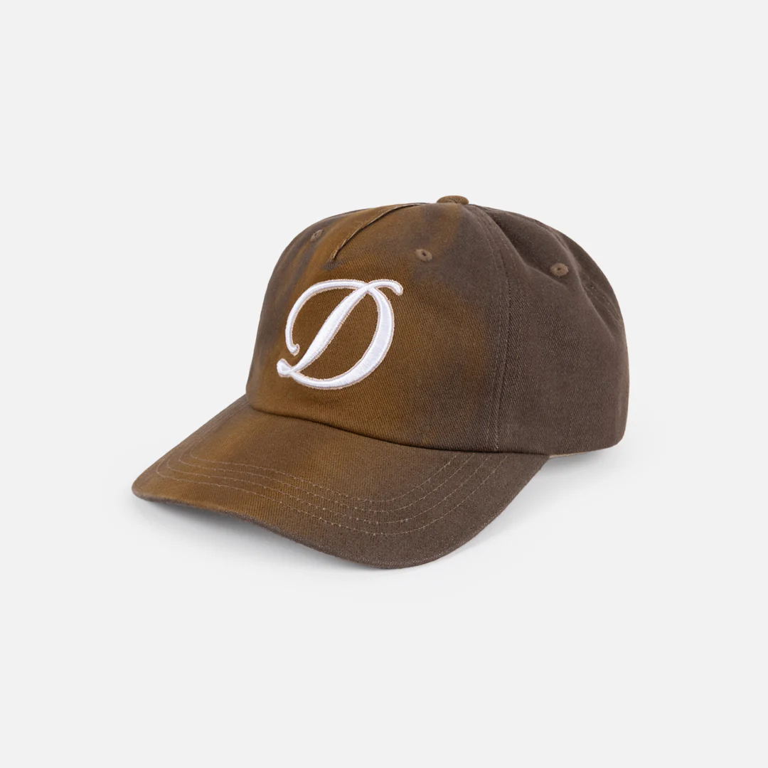 Cursive Denim Worker Cap - Image 4