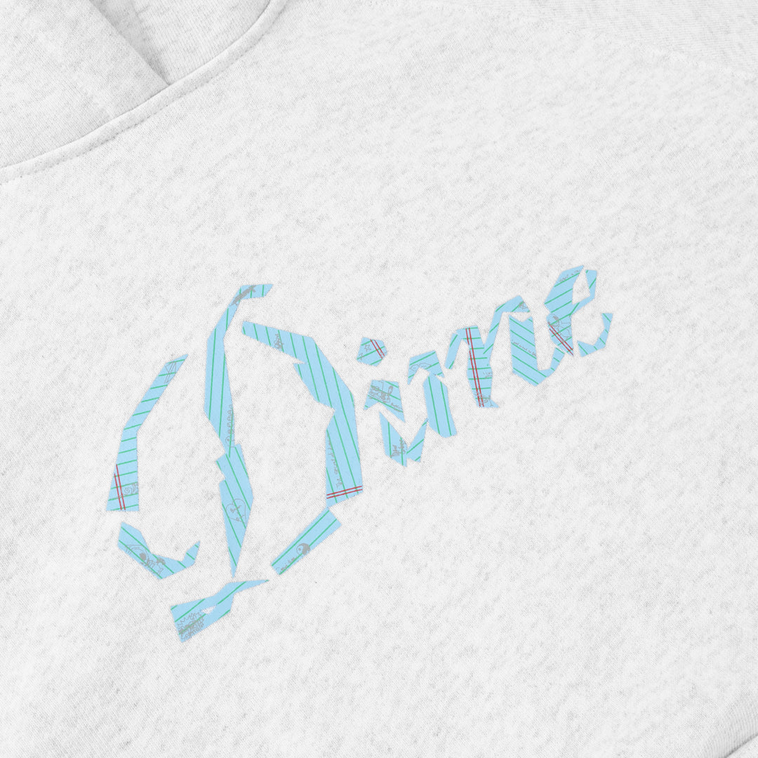 Cursive Paper Cut Hoodie - Image 2
