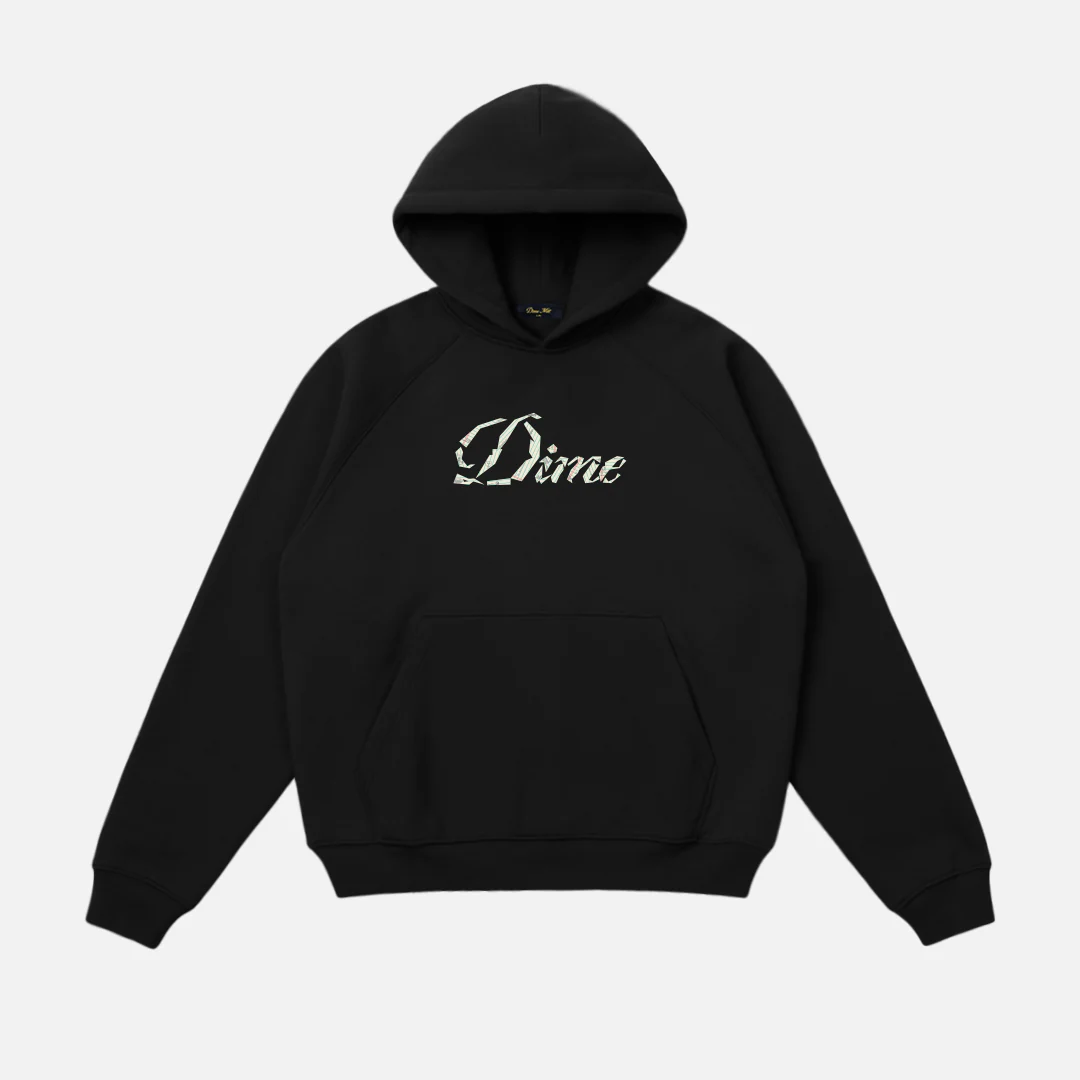 Cursive Paper Cut Hoodie