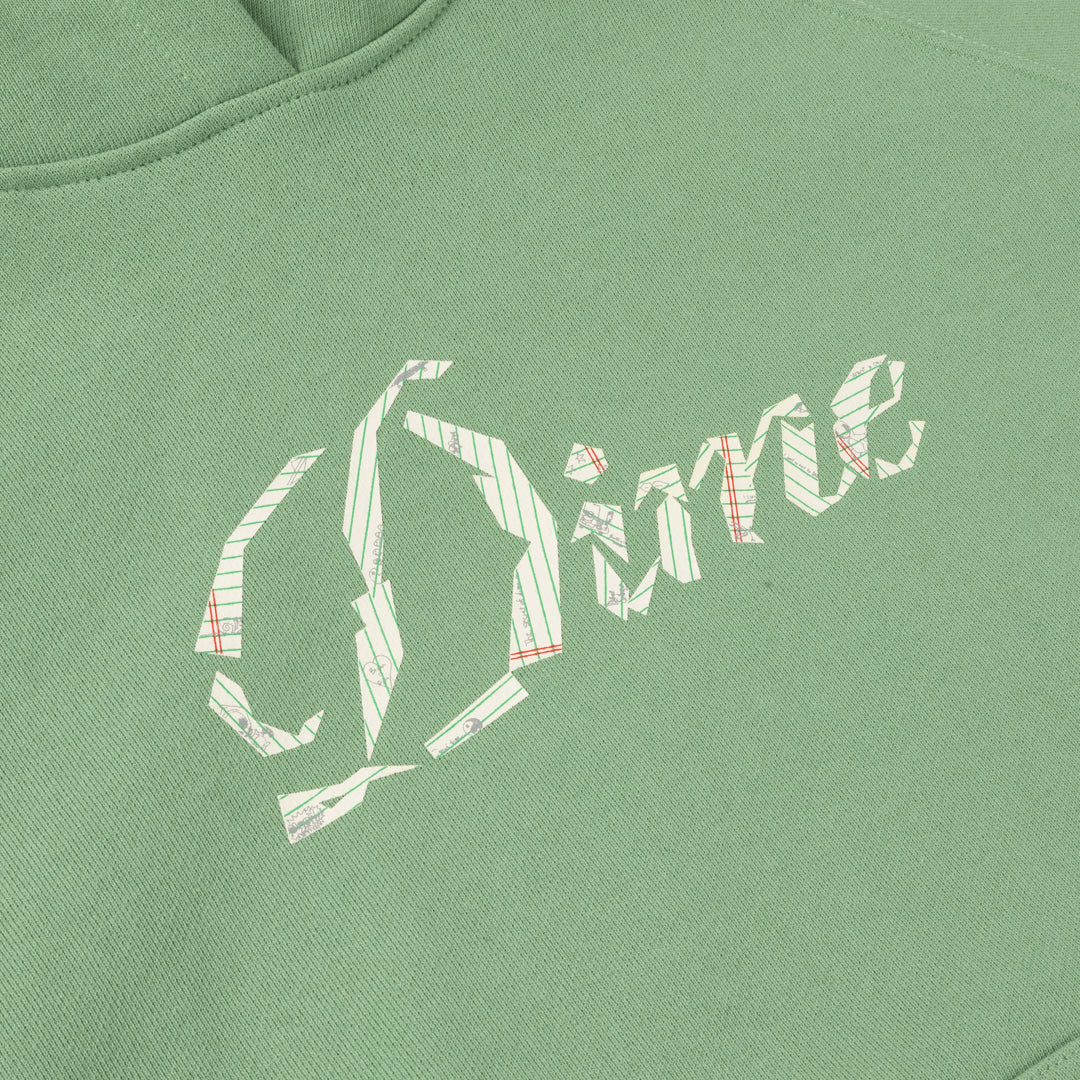Cursive Paper Cut Hoodie - Image 2