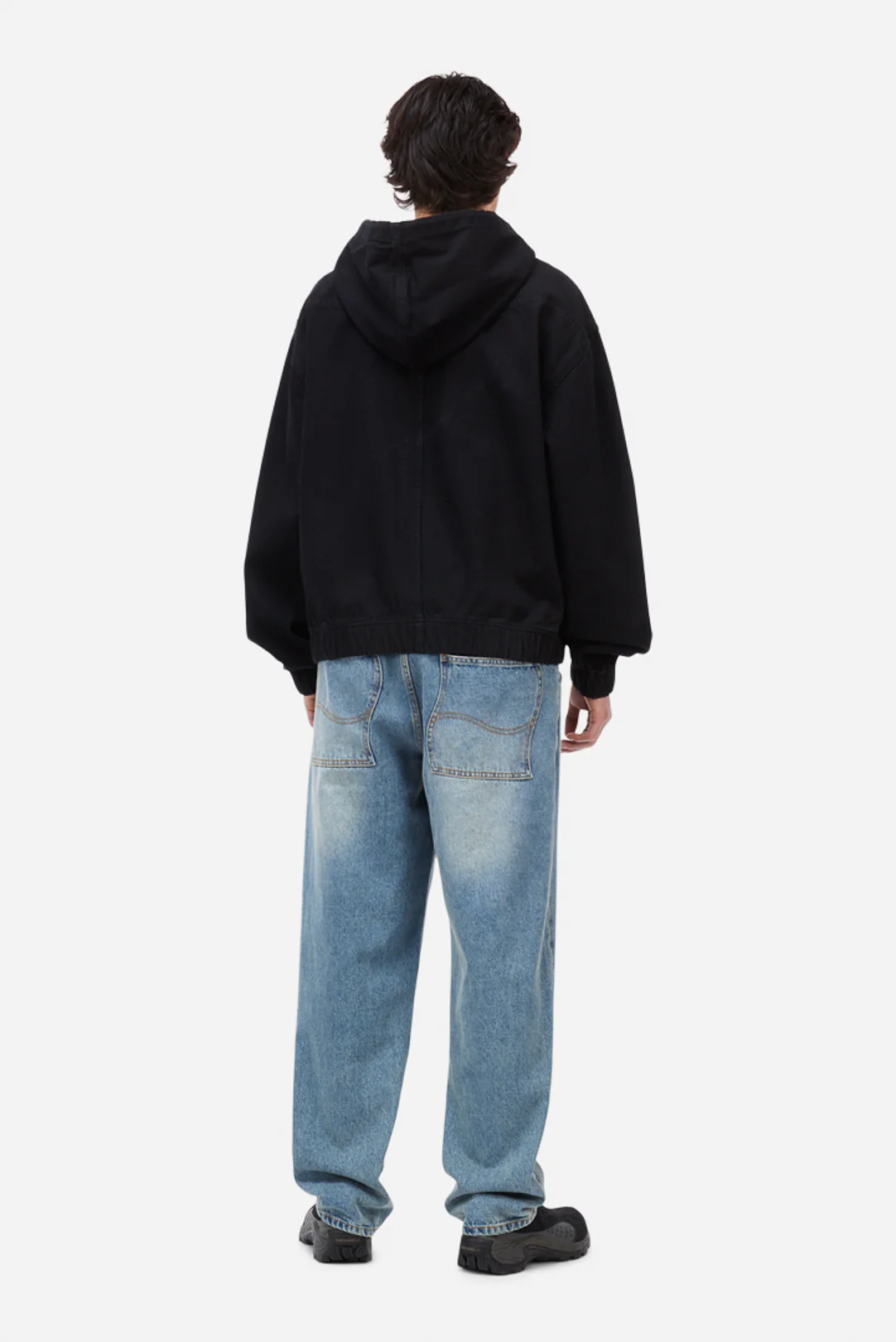 Hooded Denim Jacket - Image 3