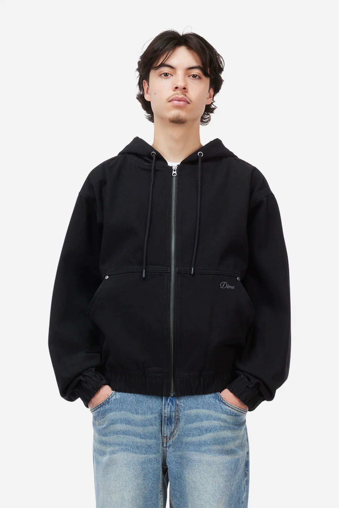 Hooded Denim Jacket - Image 4