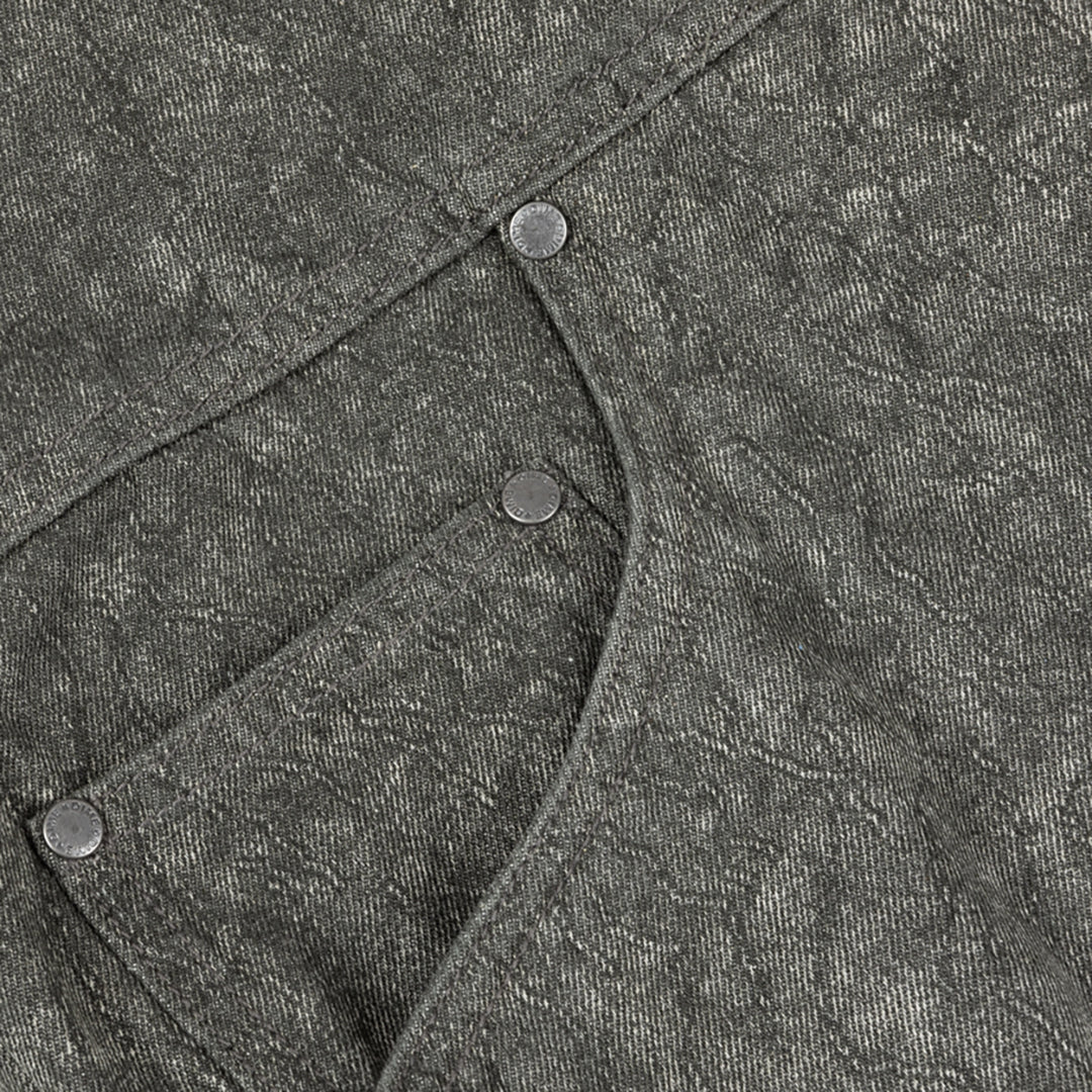 Hooded Denim Jacket - Image 6