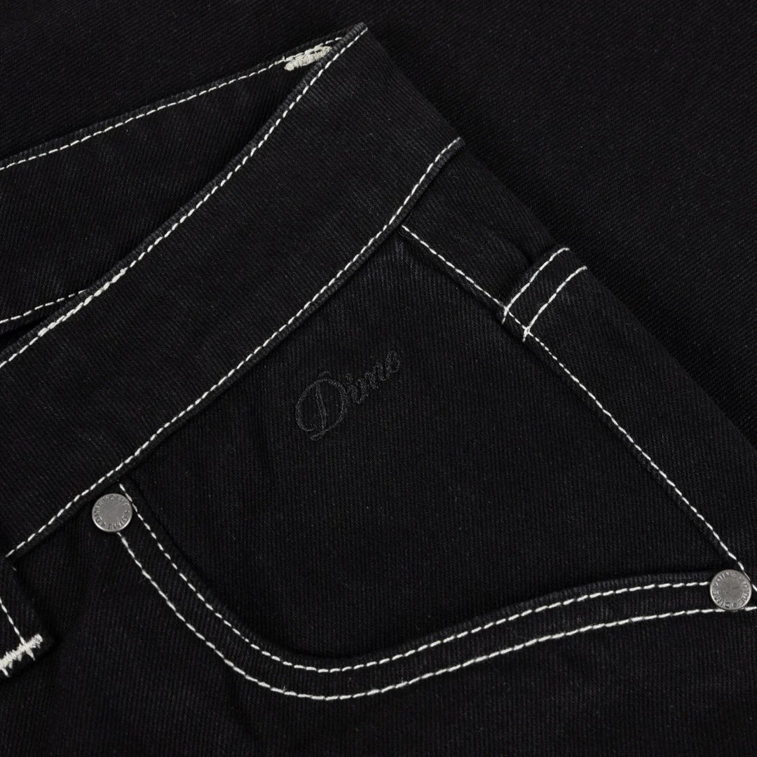 Relaxed Denim Pants - Image 4