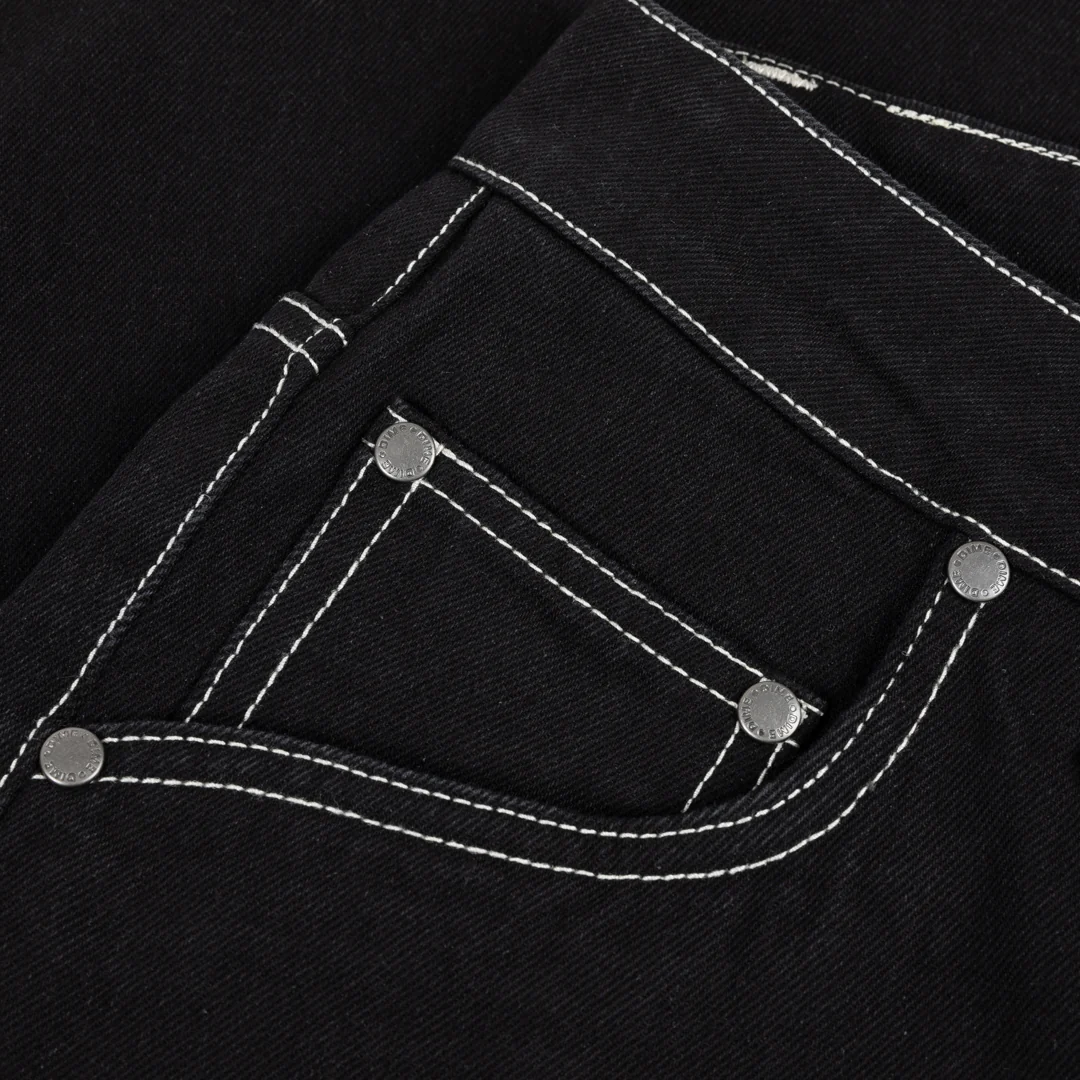 Relaxed Denim Pants - Image 6