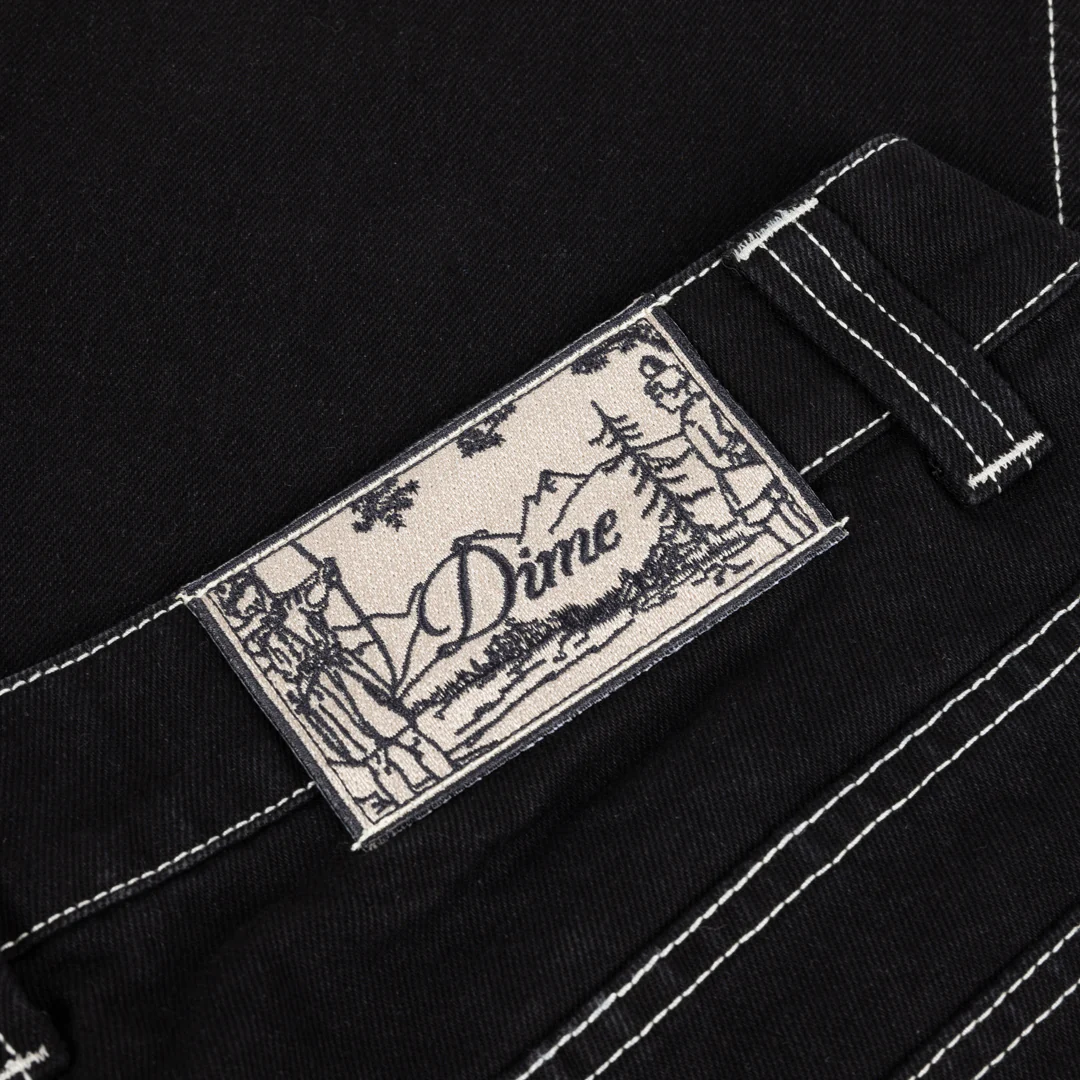 Relaxed Denim Pants - Image 7