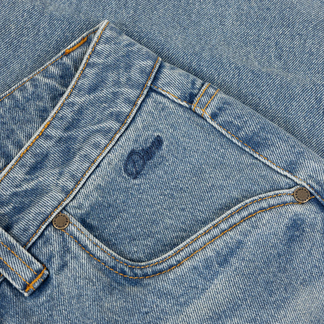 Relaxed Denim Pants - Image 4