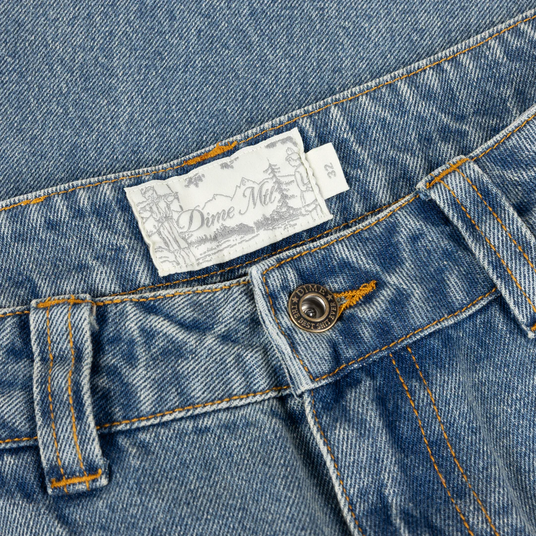 Relaxed Denim Pants - Image 5