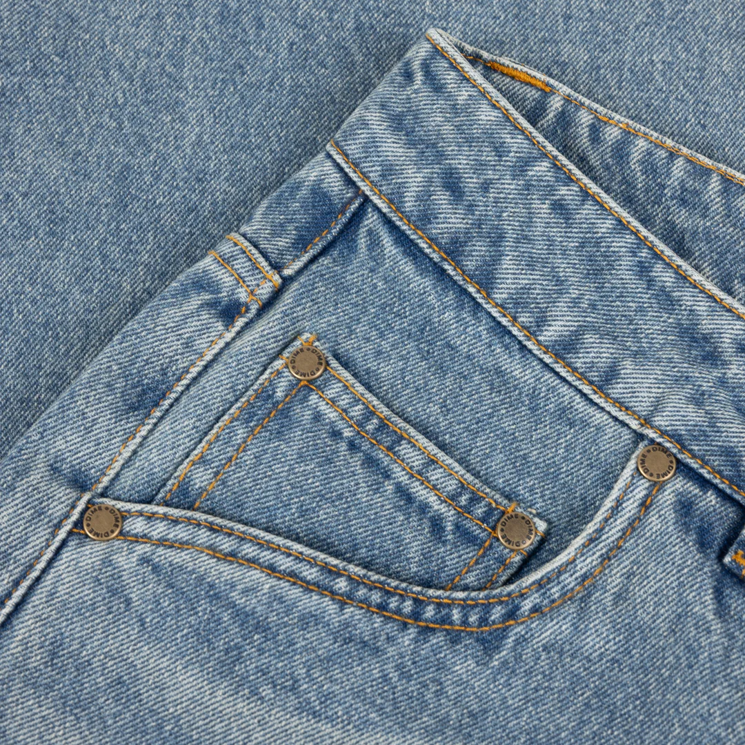 Relaxed Denim Pants - Image 6