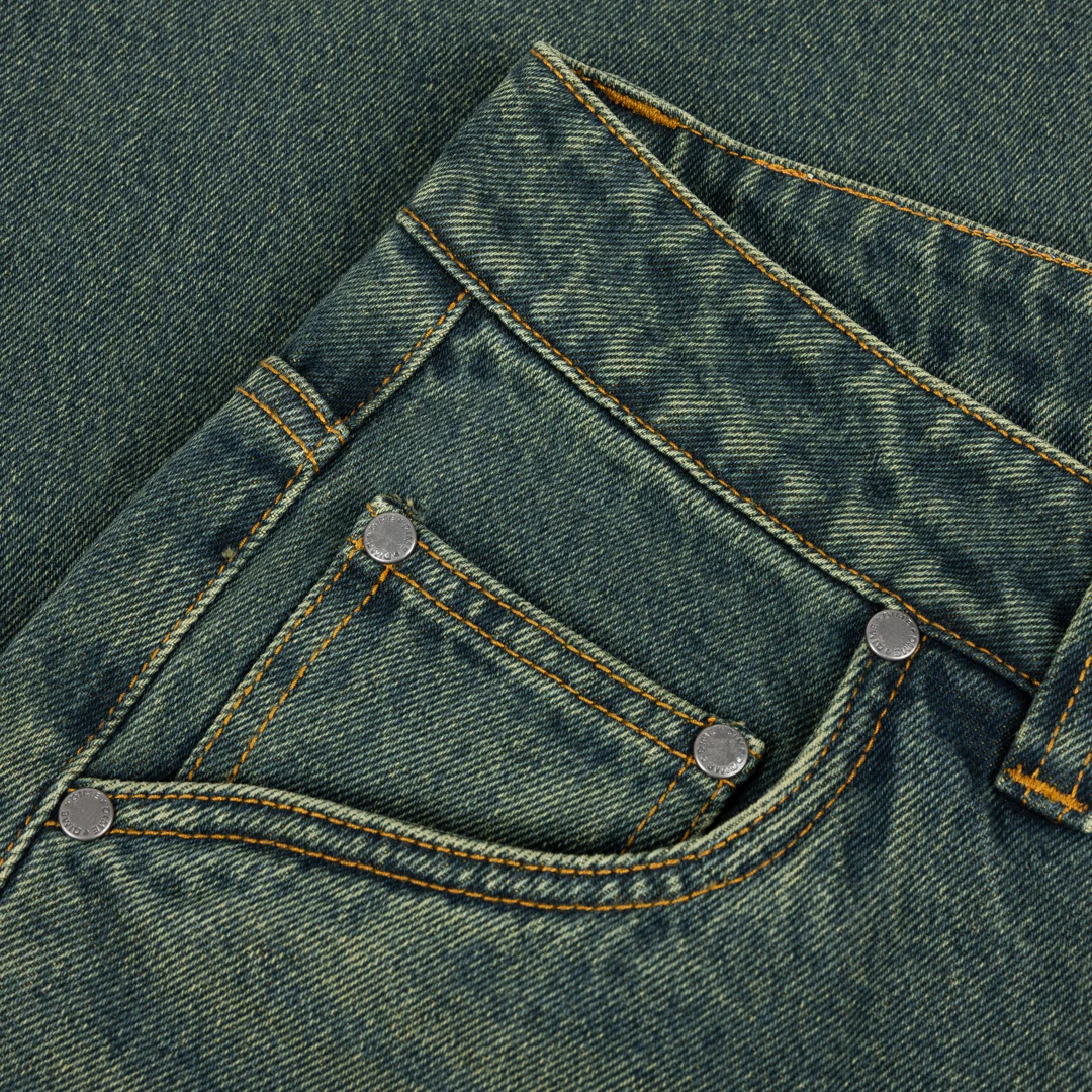 Relaxed Denim Pants - Image 6